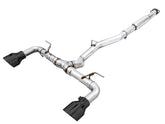 AWE Track Edition Exhaust for Subaru BRZ / Toyota GR86 / Toyota 86 / Scion FR-S - Diamond Black Tips - Primary